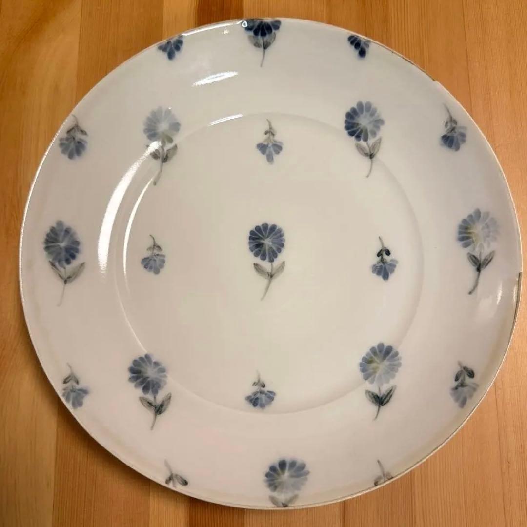 新品未使用☆川西知沙 ラウンドプレート パスタ皿 8寸