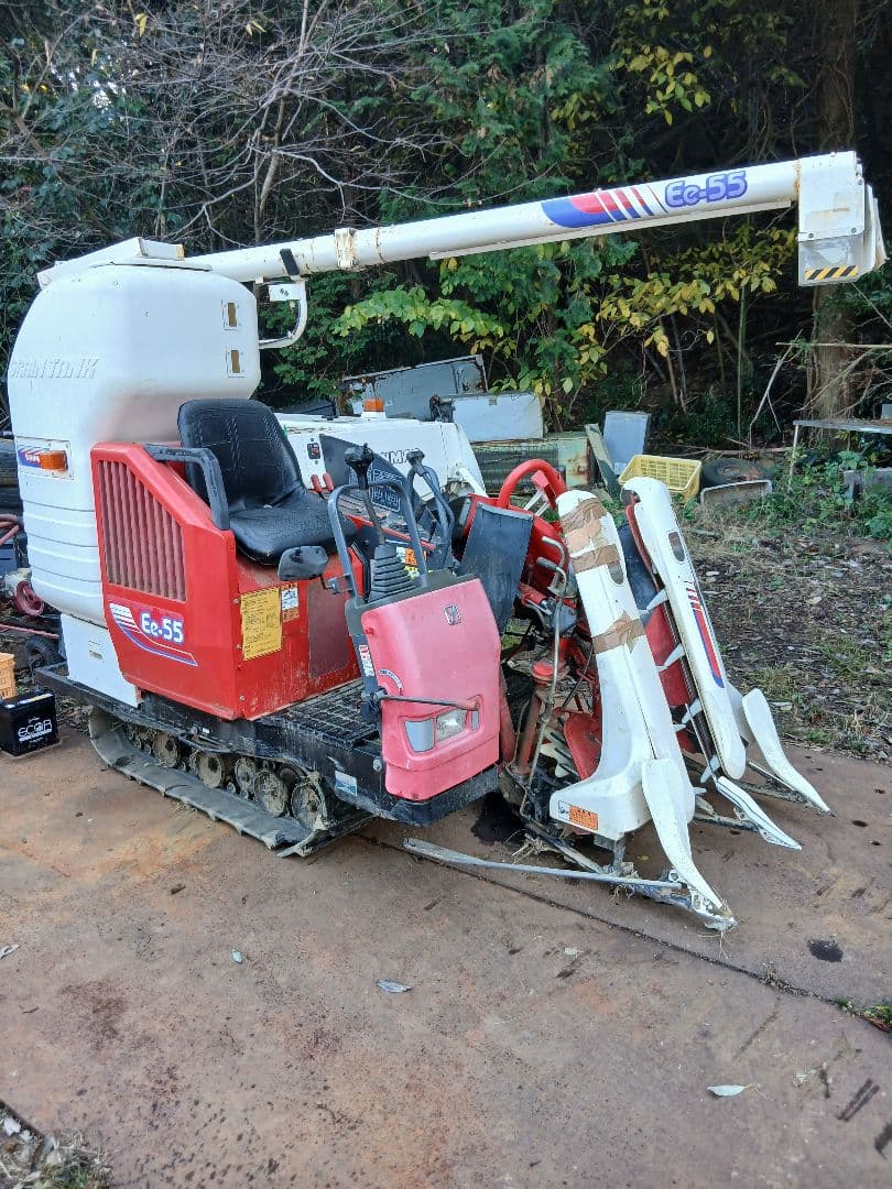Yanmar Ee-55コンバイン 農業用作業機