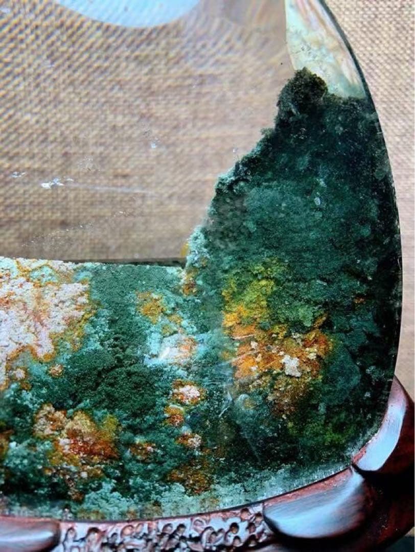 ⭐︎【天然】グリーン ガーデン クォーツ 置物 935g