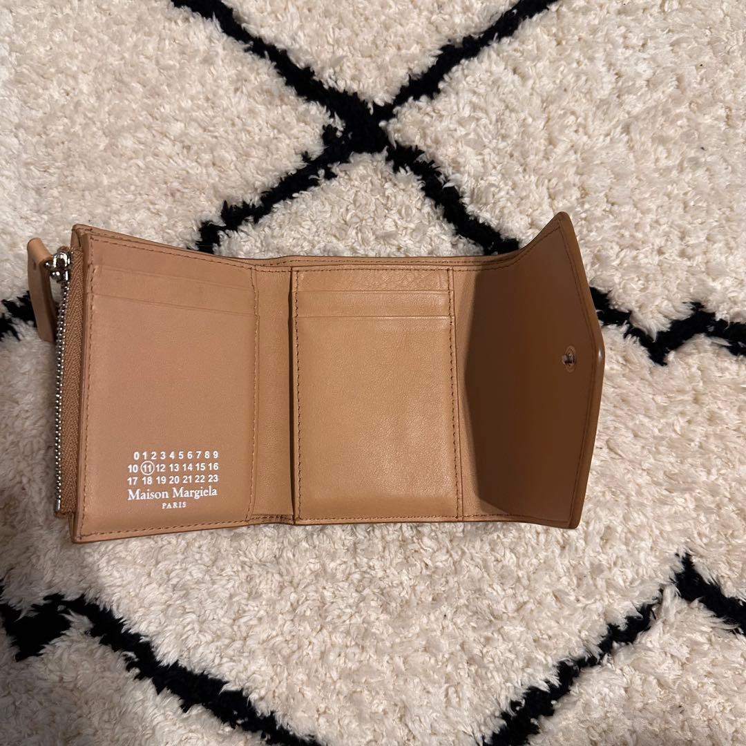 メゾンマルジェラ 4ステッチ 三つ折り ウォレット