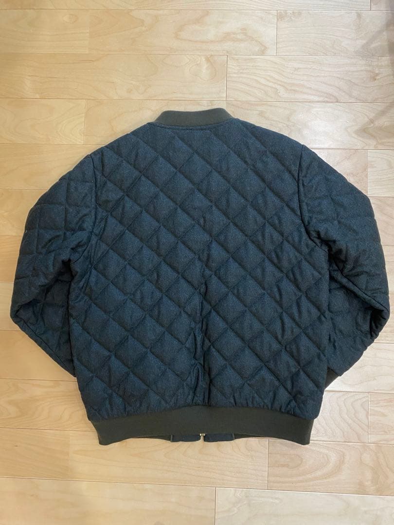 バブアー　キルティング　ウール　ブルゾン
