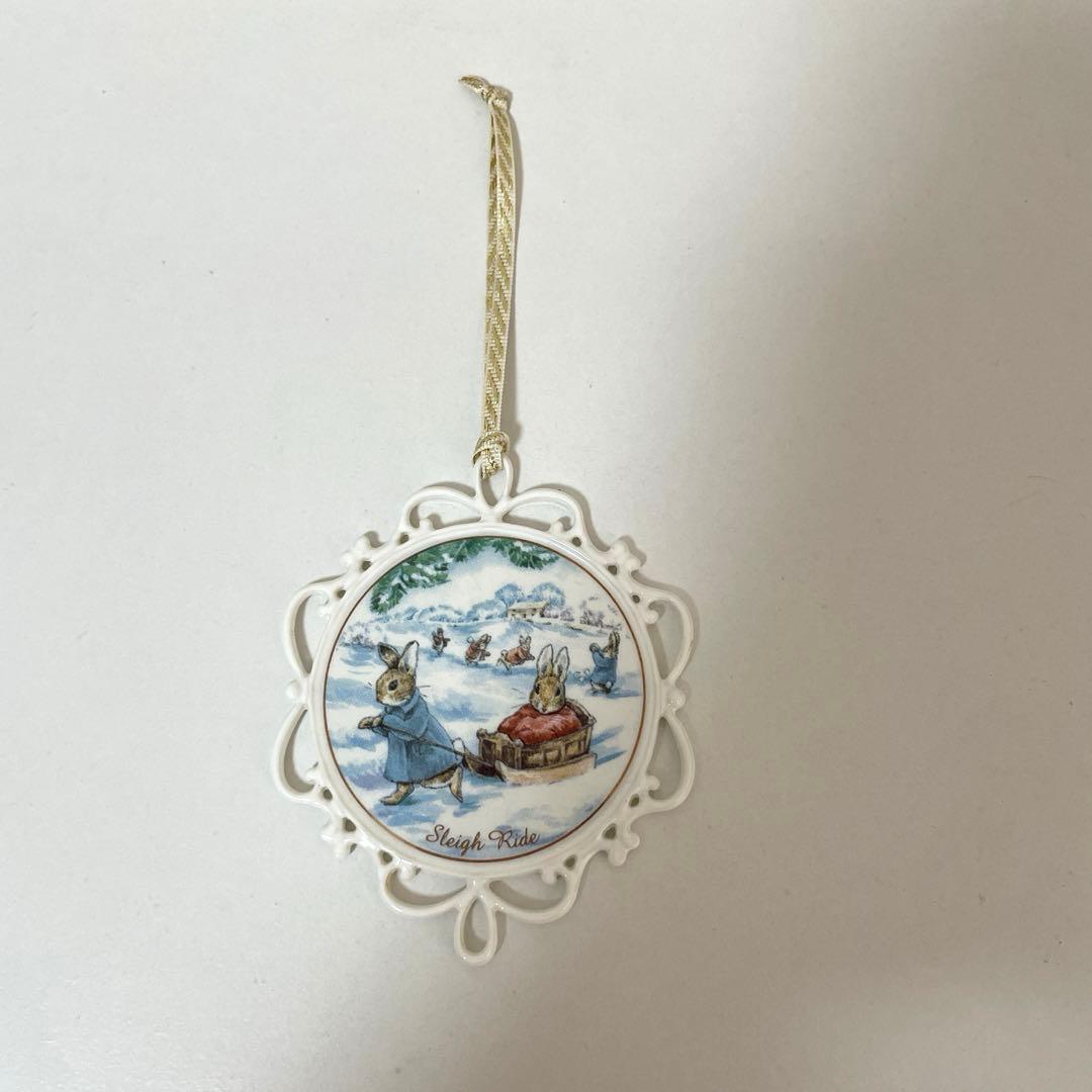 ピーターラビット　オーナメント　ウェッジウッド