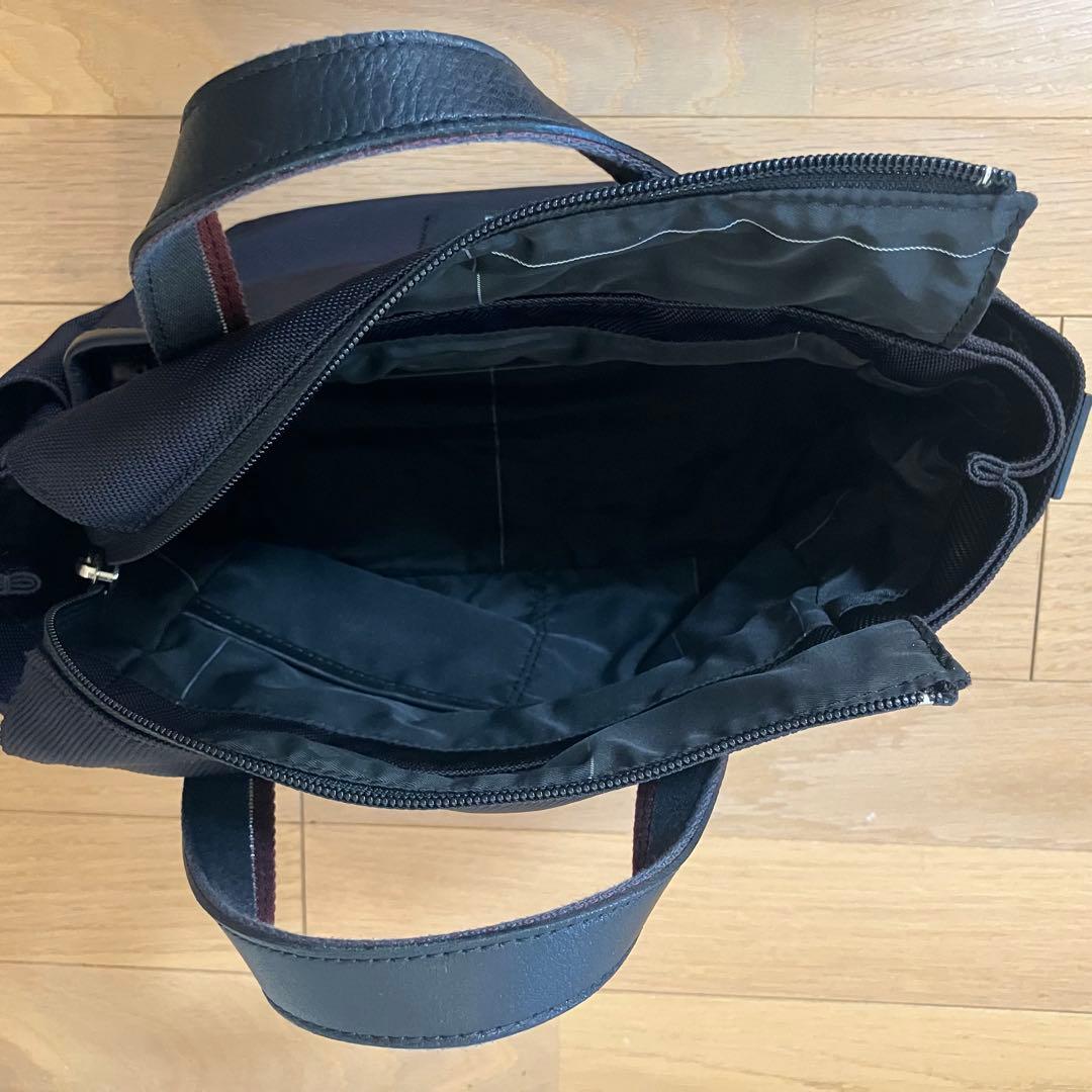 【美品】アニアリ　aniary ミニトートバッグ　　メンズ　ブラック 黒