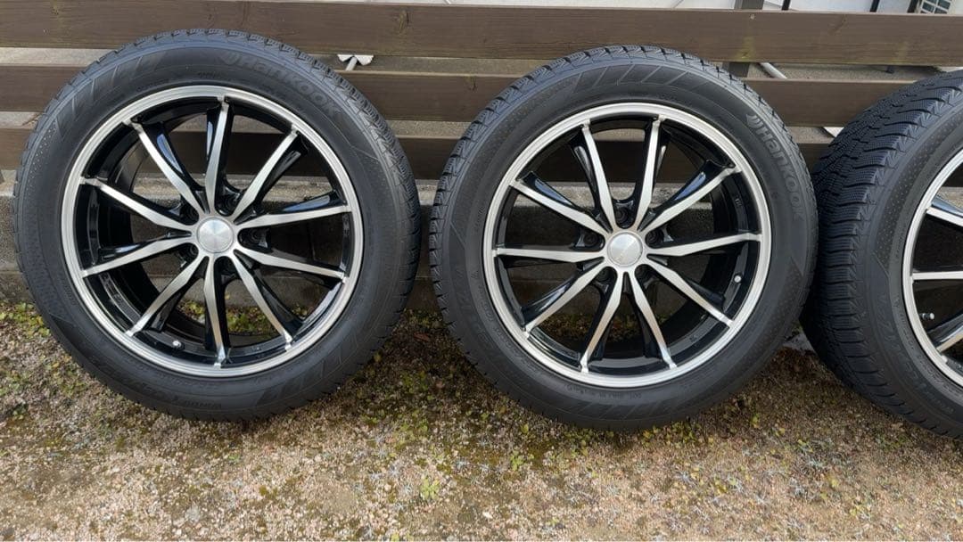 【注意事項有】18インチスタッドレス4本セット②