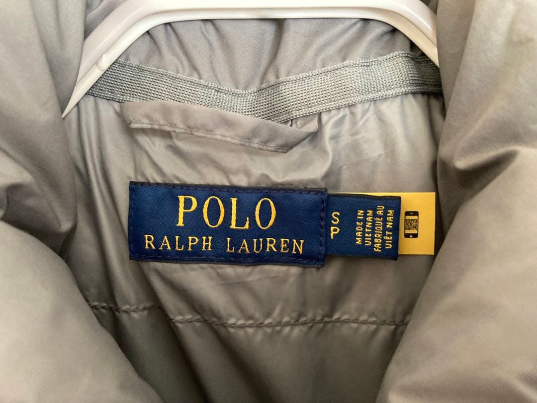 【美品】Polo Ralph Lauren グレー ダウンベスト