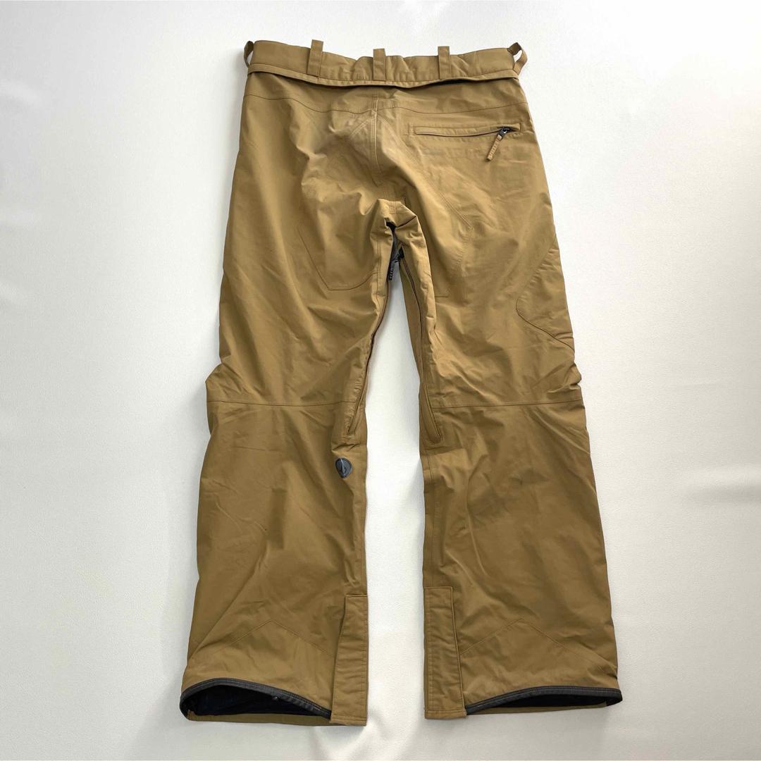 6666 ボルコム　パンツ　ゴアテックス　無地　スノボ　ベージュ