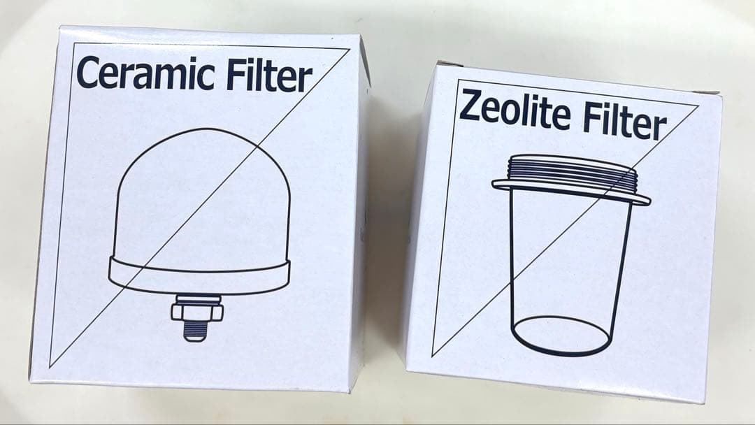 ポタポタクラブセラミックフィルター&ゼオライトフィルター