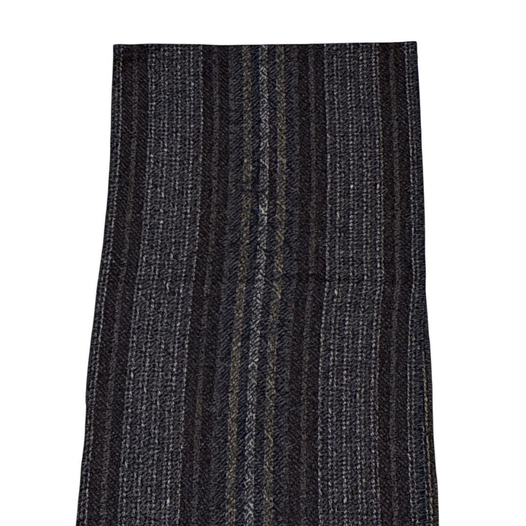 【美品】Cartie カルティエ シルク混 大幅ストール スコットランド製