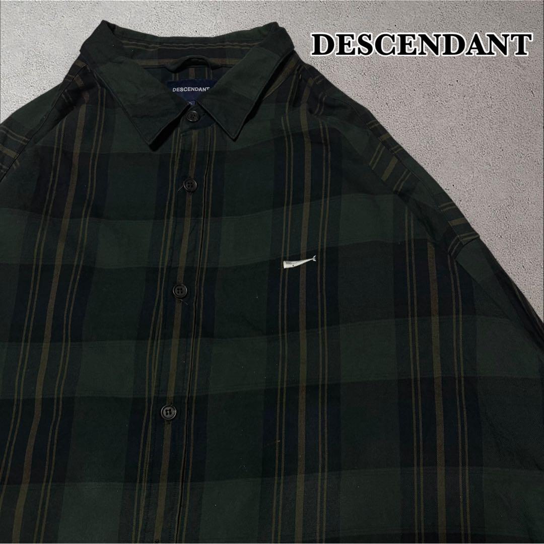 トップス DESCENDANT GORDIE PLAID L/S SHIRT 3 21AW