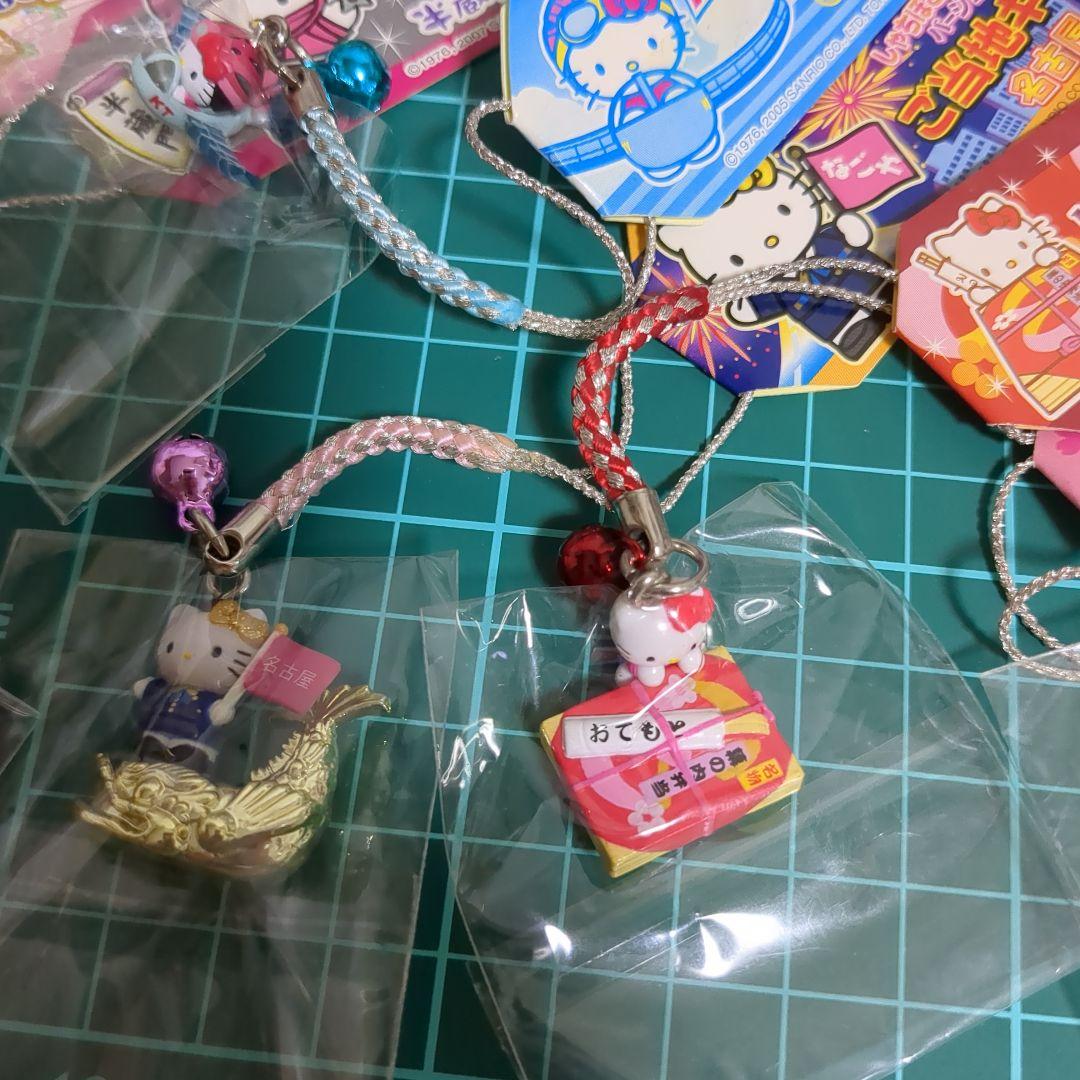 ハローキティ　ご当地根付けストラップ　まとめ売り/O