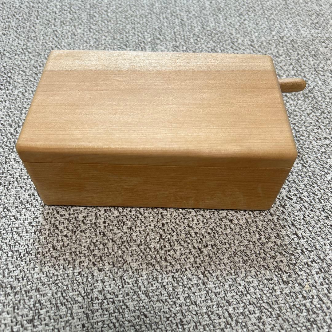 バターケース 木製 山桜　ナイフ付き バター 容器 バター入れ