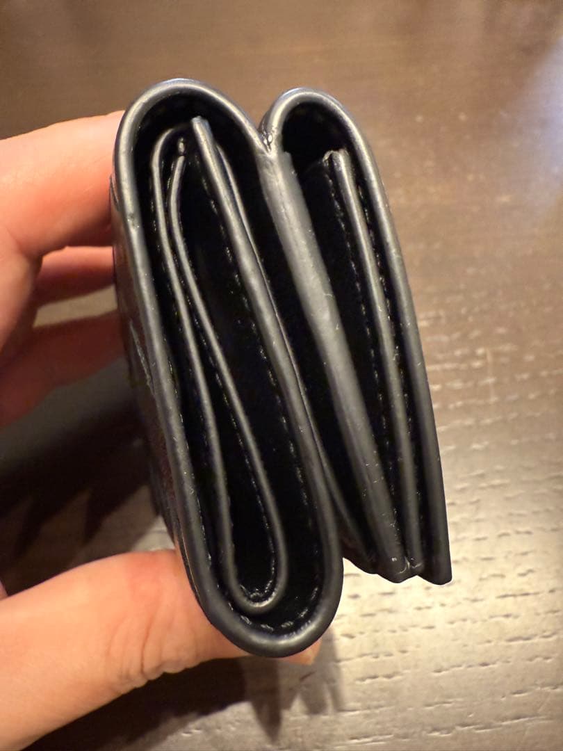 ボッテガヴェネタ 三つ折り財布 ブラック