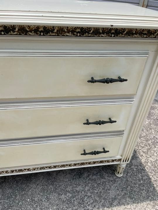 フランスベット　アンティーク　チェスト　マホガニー　洋ルイ16世　コンソール