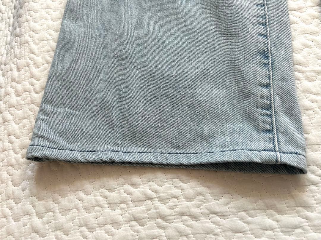 【Whim Gazette】ウィムガゼット ドロストデニム ブルー 36