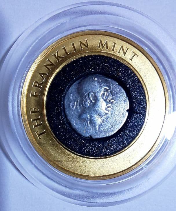 超貴重！古代カッパドキア王国 アリオバネルザス1世 ドラクマ銀貨 4.3g