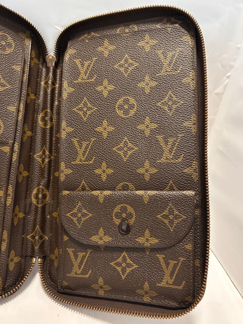 Y*a様 ヴィンテージLVルイヴィトン モノグラムポッシュエスカパド トラベルケ