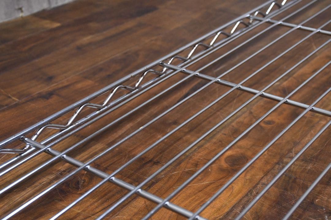 EIK57 ホームエレクター 5段 ワイヤーシェルフ アクリル板4枚付 ラック