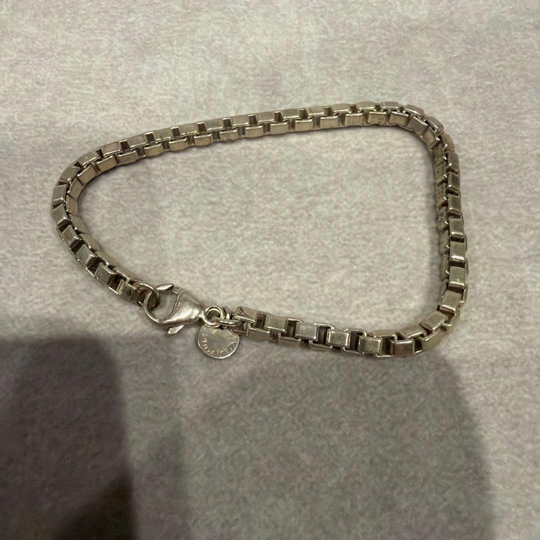 Tiffany ベネチアン　ブレスレット　シルバー