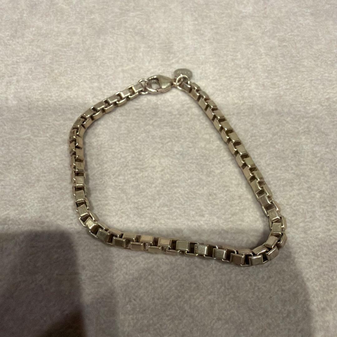 Tiffany ベネチアン　ブレスレット　シルバー