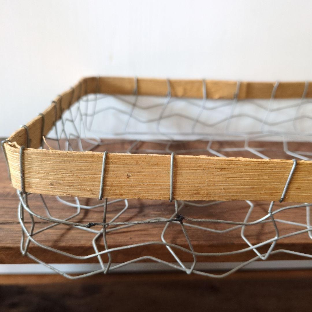 アンティーク風ワイヤーかご (9点セット)
