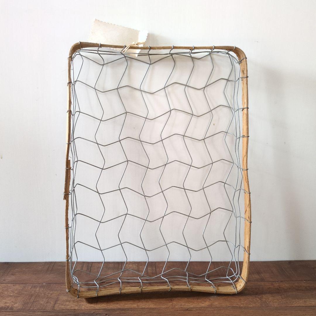 アンティーク風ワイヤーかご (9点セット)