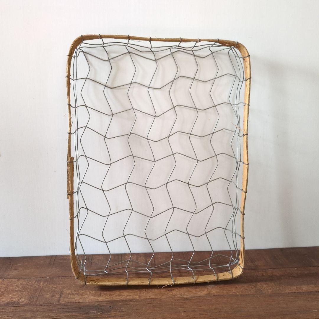 アンティーク風ワイヤーかご (9点セット)