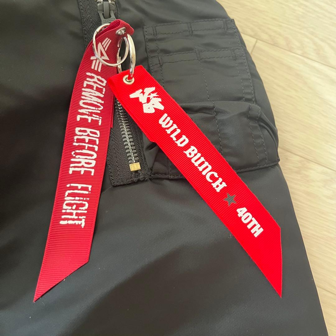 未使用XL SOPH×ALPHA WILD BUNCH GRAFFITI MA1