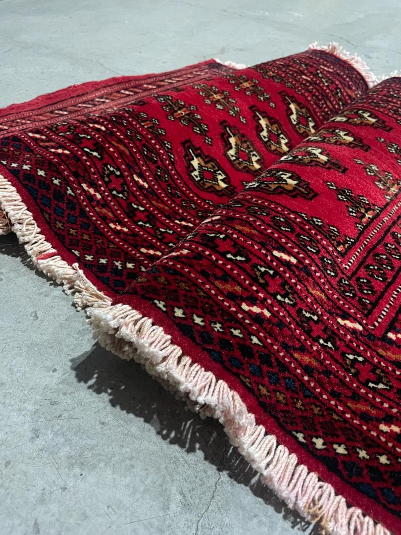 ❖vintage rug❖　111cm×48cm　トルクメン　ボハラ　トライバル