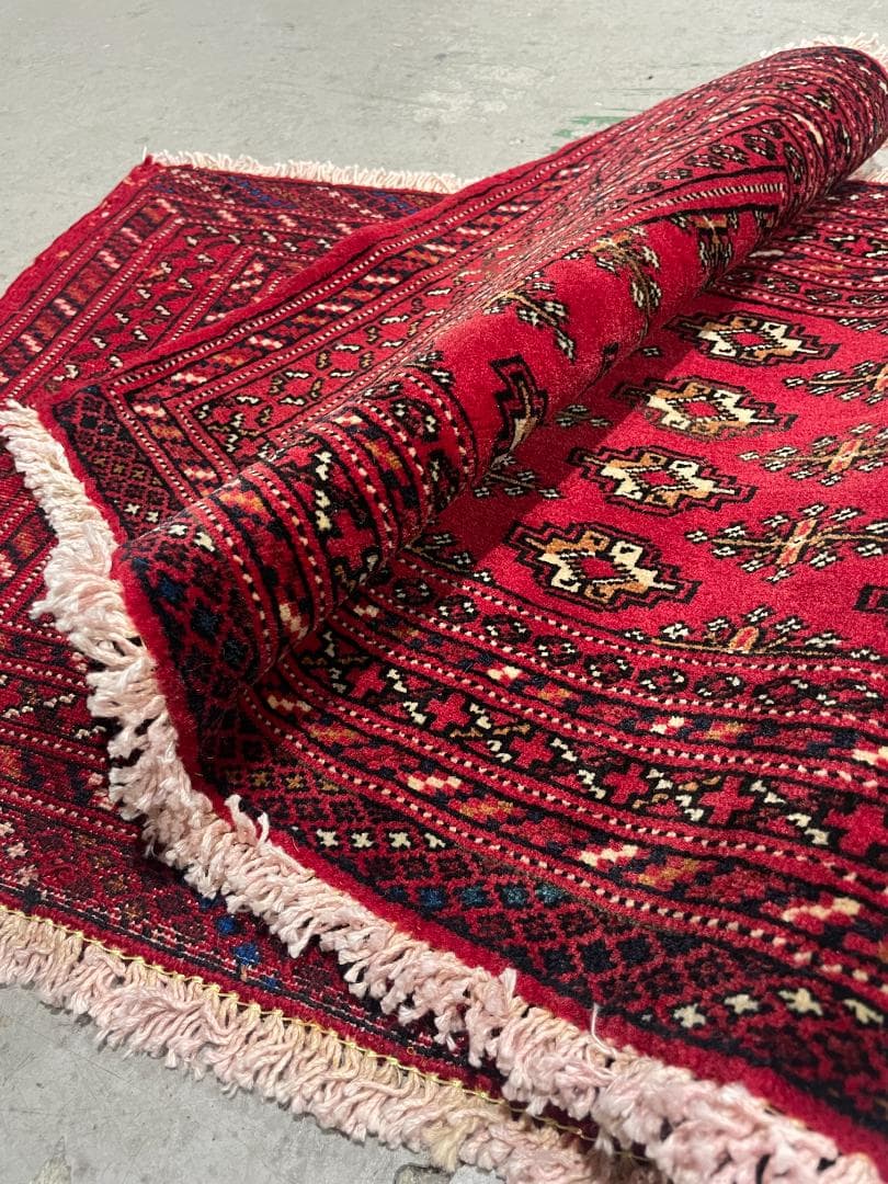 ❖vintage rug❖　111cm×48cm　トルクメン　ボハラ　トライバル