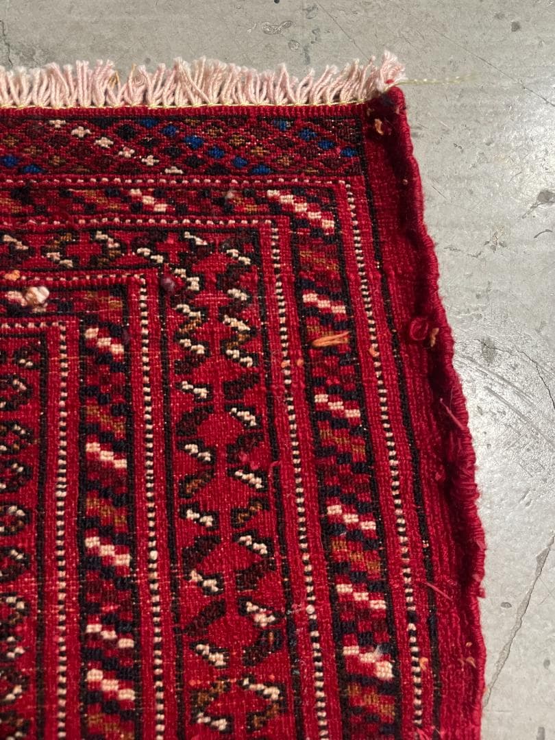 ❖vintage rug❖　111cm×48cm　トルクメン　ボハラ　トライバル