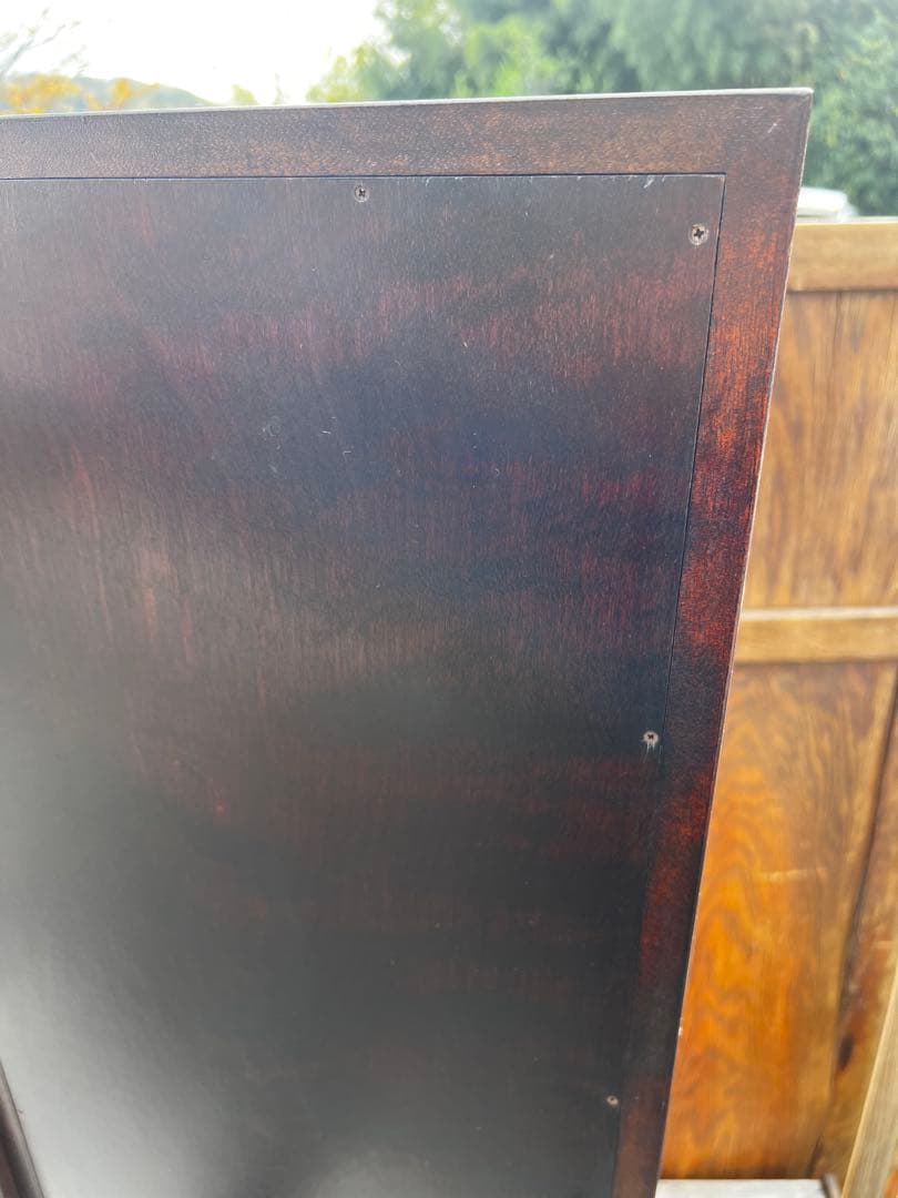 松本民芸家具 透かし彫り 姿見 定価12万円