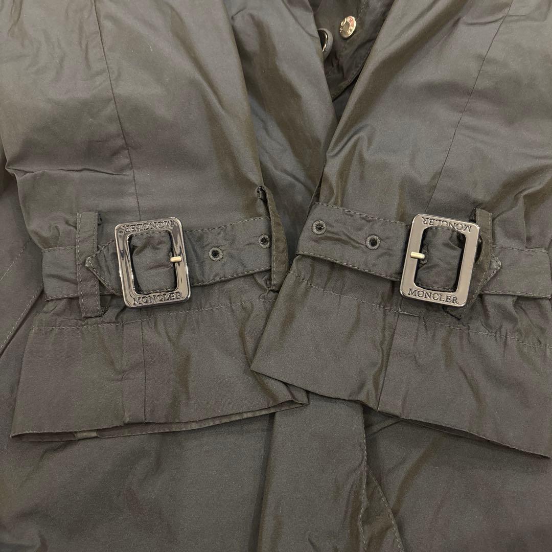 MONCLER ネイビースプリングコート size 0