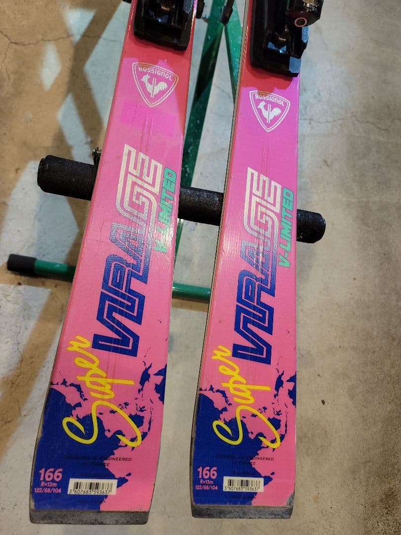 スキー ROSSIGNOL SUPER VIRAGE V-LTD 2021 hotwax