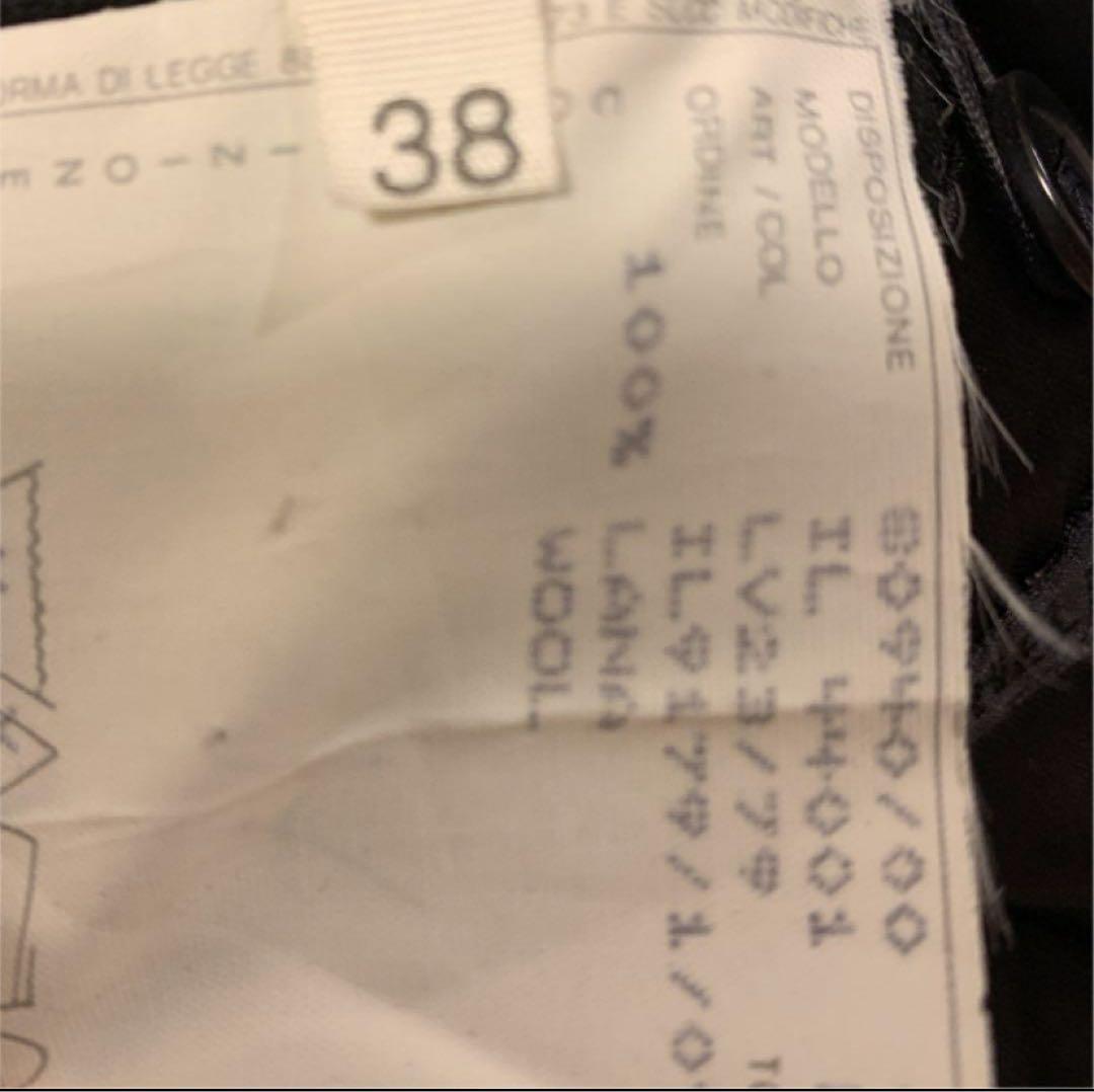 ヘルムートラング　チェスターコート　38 黒