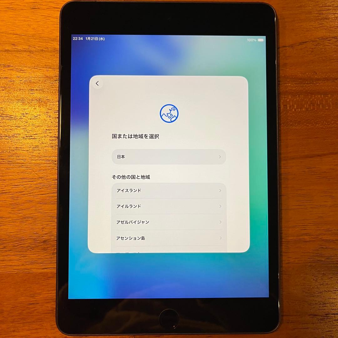 【美品】iPad mini 5 Cellular 64GB スペースグレー