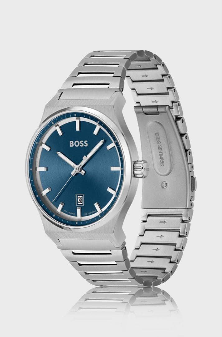 新品未使用　HUGO BOSS 腕時計 Candor ブルーダイヤル 正規品