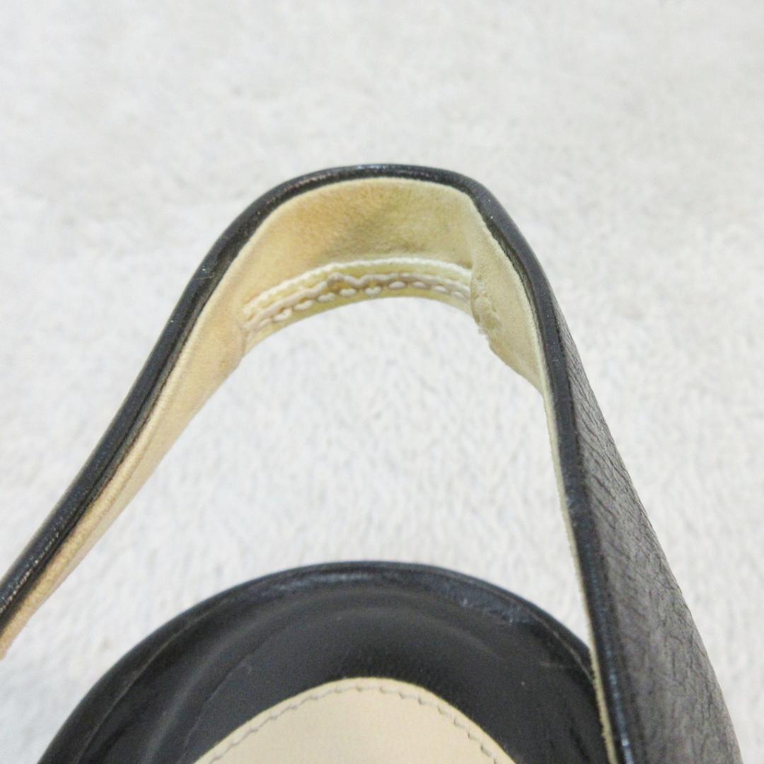 ✨美品✨クリスチャン ルブタン ブラックレザー パンプス EU34.5