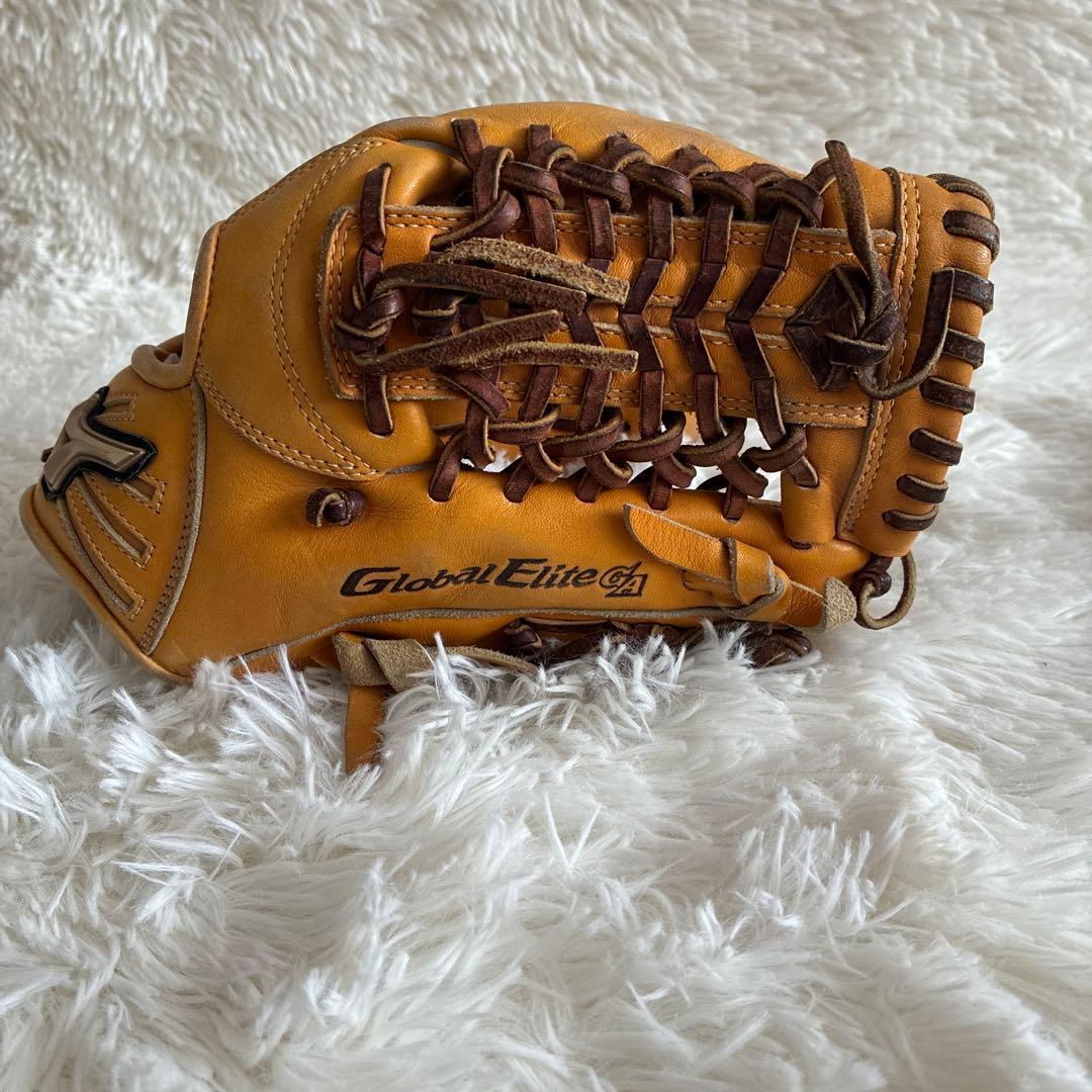 【型付け済・即戦力】ミズノ グローバルエリート GA 軟式グローブ 内野手用