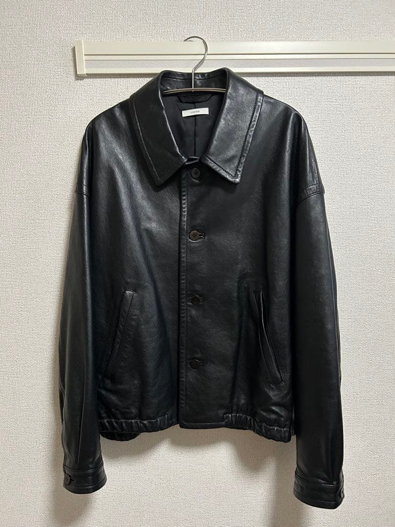 LIDNM レザーブルゾン
