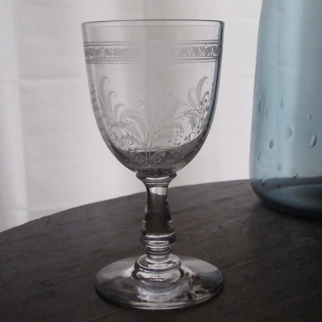 アンティークバカラ1916年「Fougeres」H12cm