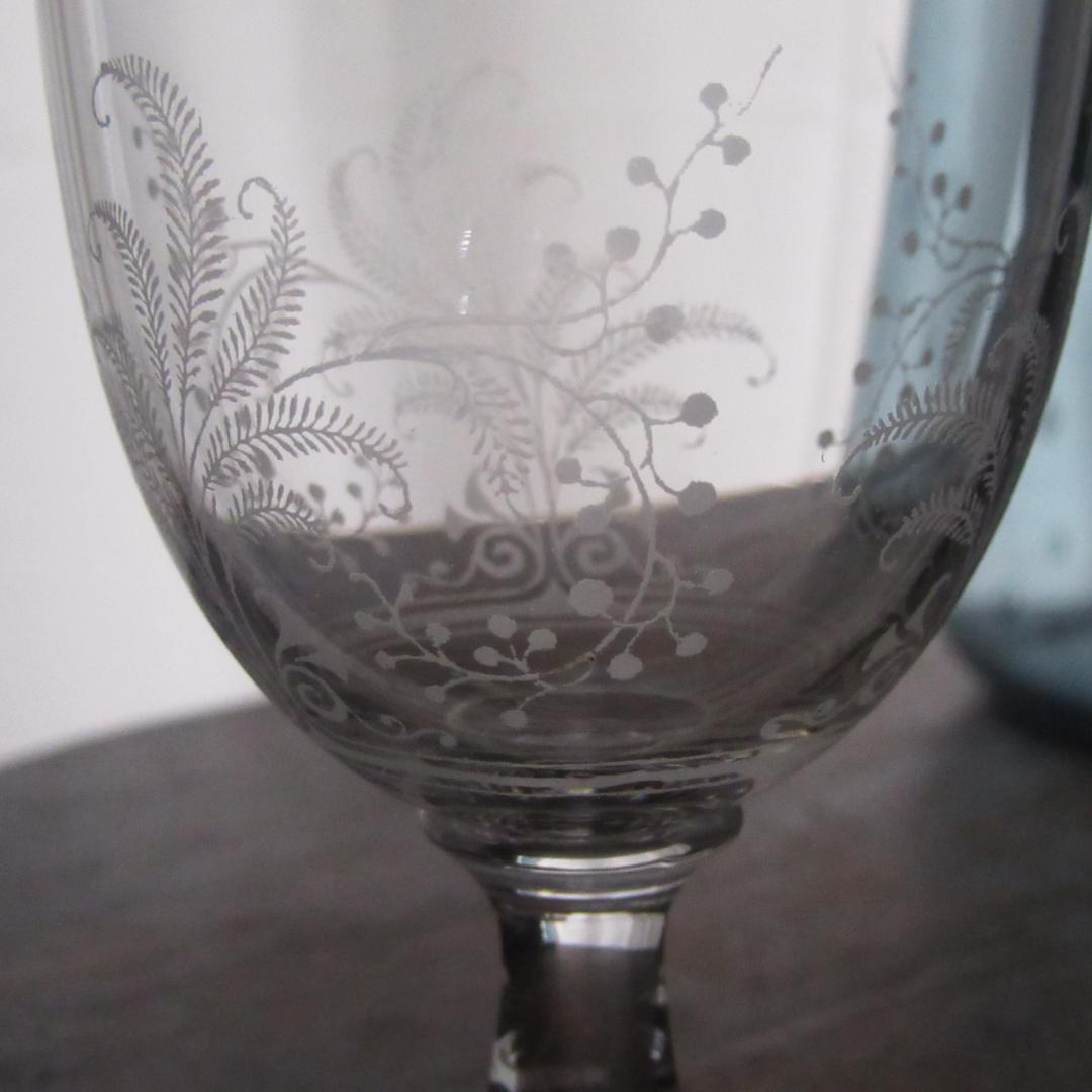 アンティークバカラ1916年「Fougeres」H12cm