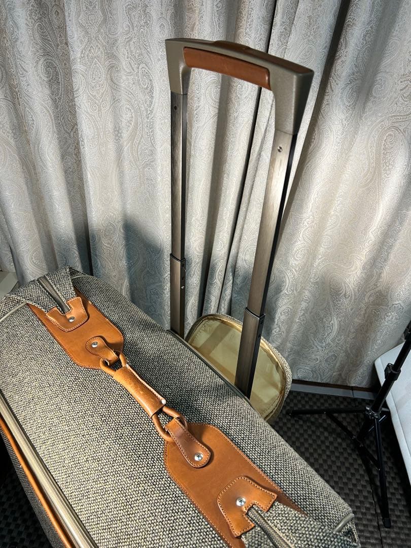 ハートマン　ツイード　スピナーガーガーメントバッグ（ツイード）