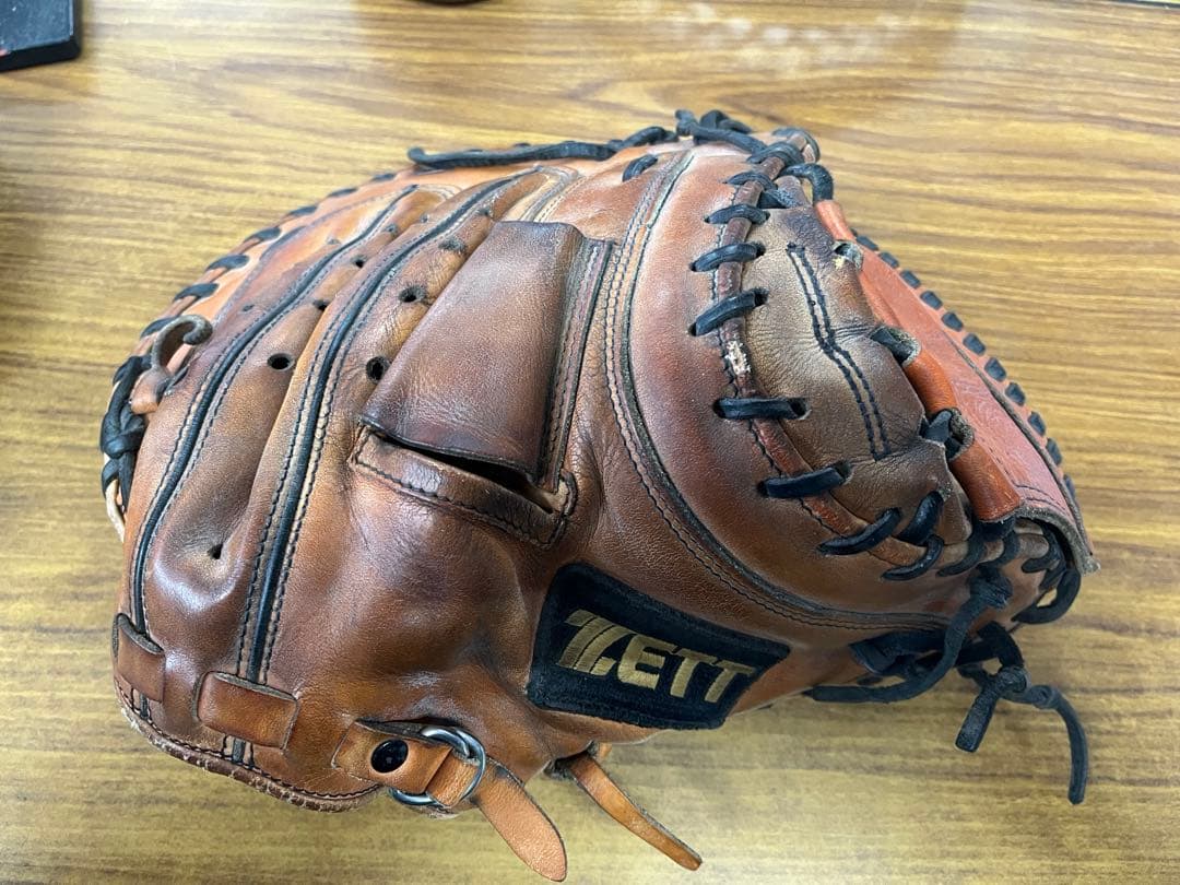 た*け様 ZETT プロステータス　オーダー　刺繍記名あり キャッチャー　ミット