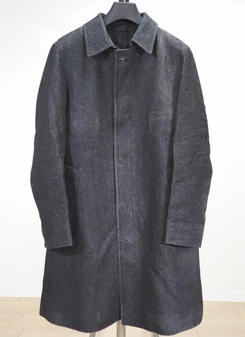 HERNO ヘルノ ベルト付きヘリンボーン中綿比翼コート48