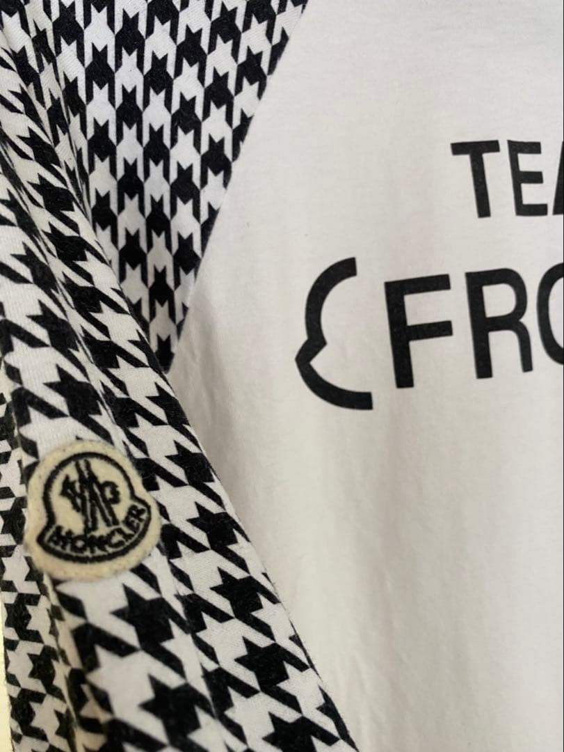 MONCLER ロングTシャツ モンクレール正規品ワッペンsizeＬ