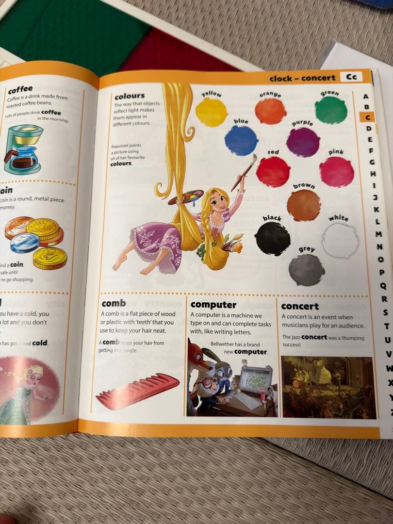 dwe トークアロング,Q&A カード,ピクチャー英語辞書