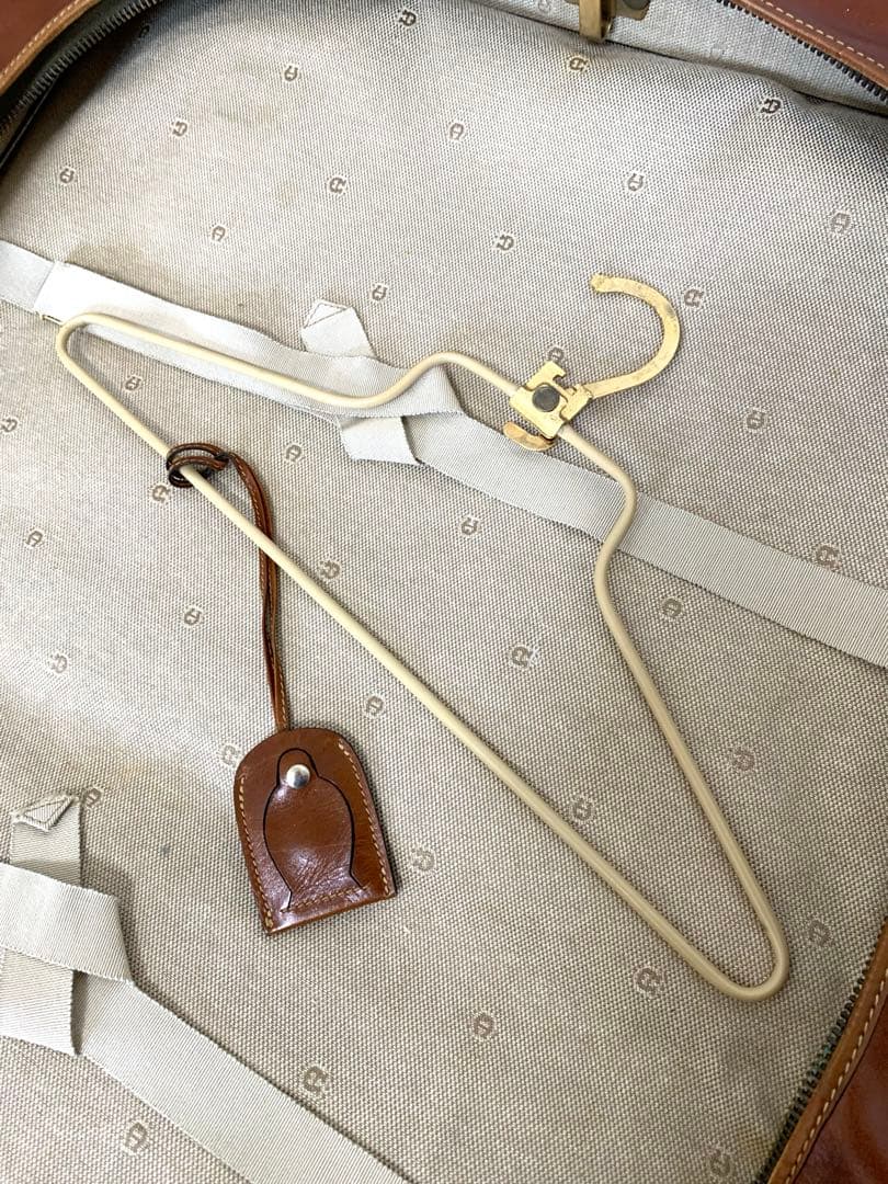 Aigner アイグナー 本革 ガーメントバッグ