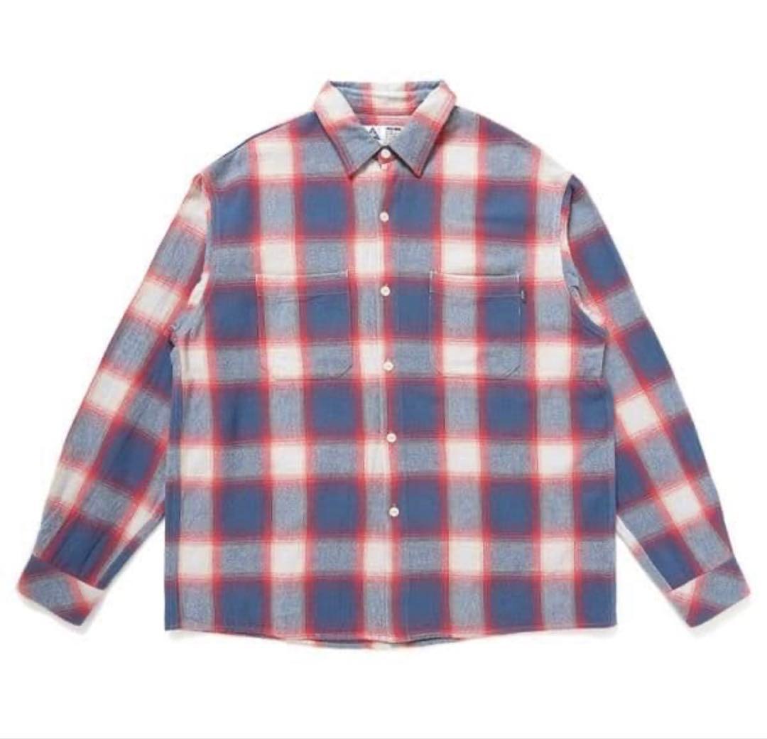 トップス challenger SHADOW PLAID SHIRT size M