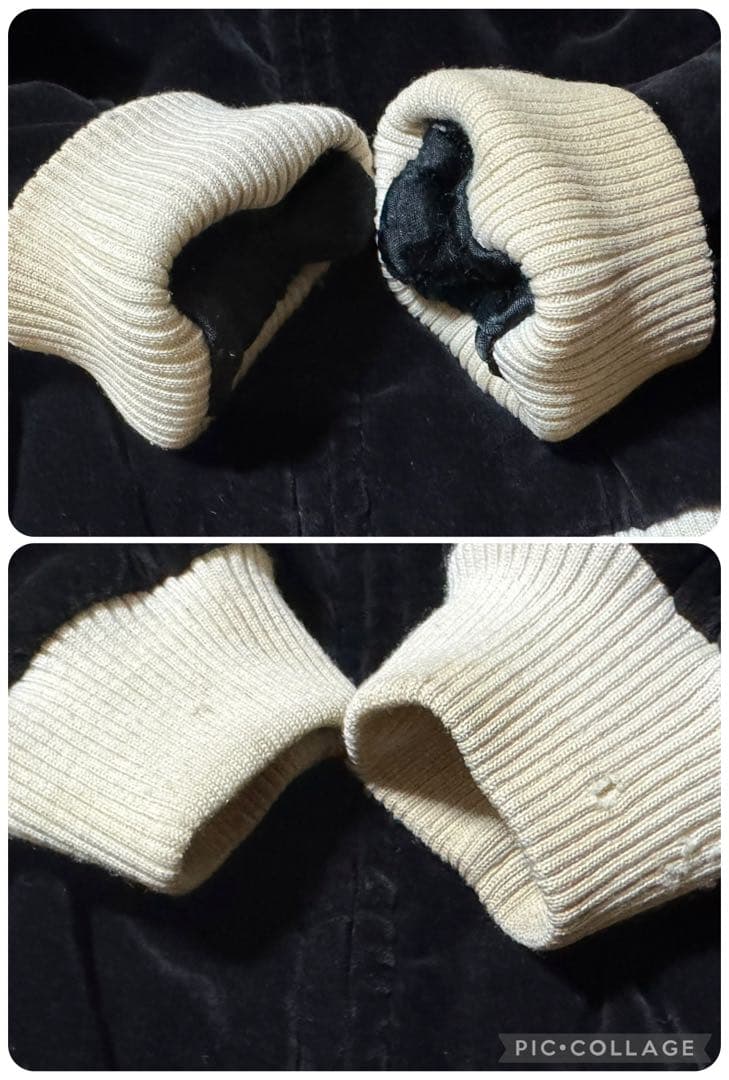 雰囲気抜群 SCRIPT 別珍 リバーシブル スカジャン 龍 ブラックMサイズ