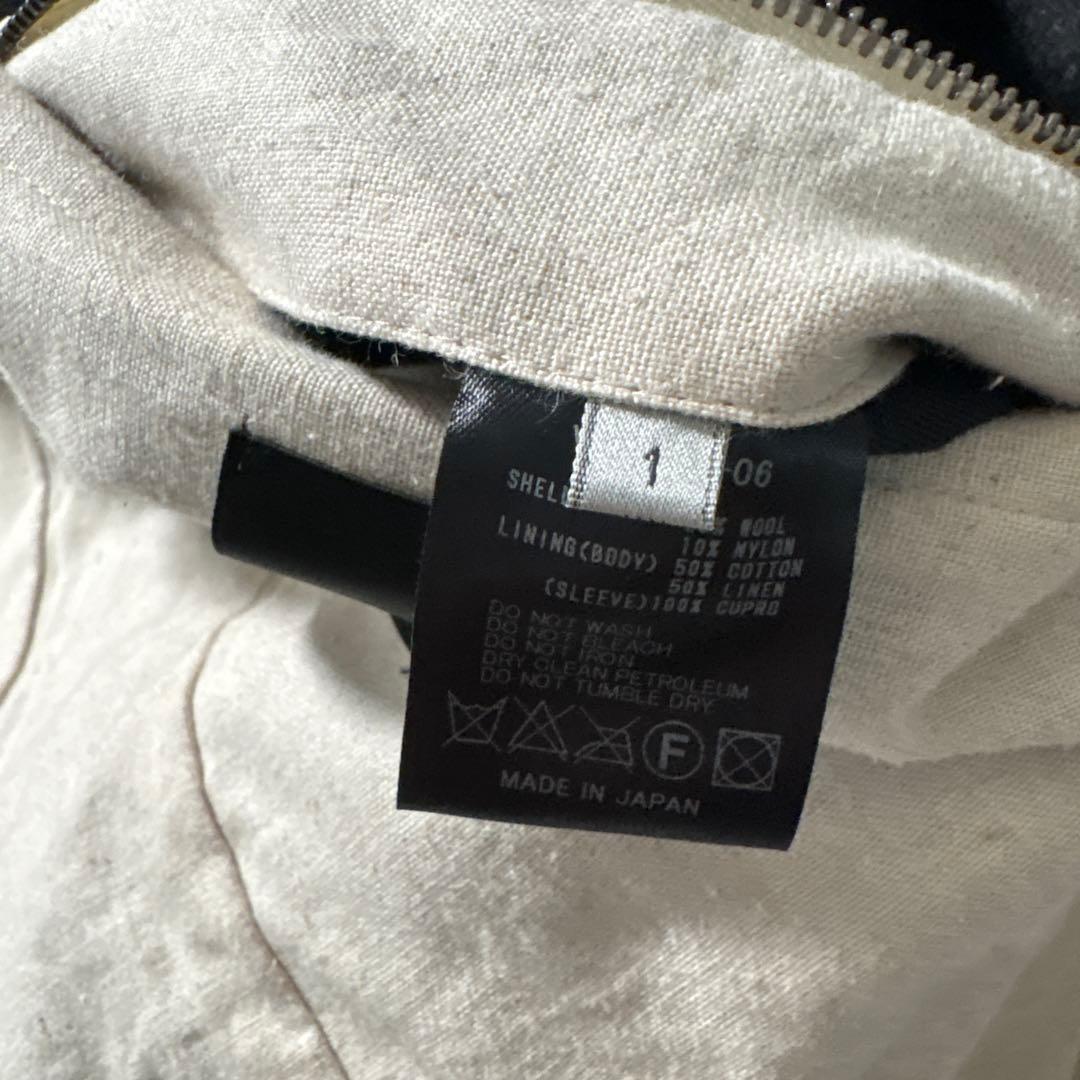 ジャケット・アウター 10s The Viridh-anne high neck wool coat